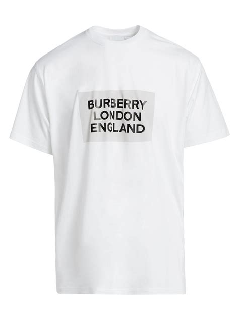 burberry t shirt blanc|Burberry black shirt price.